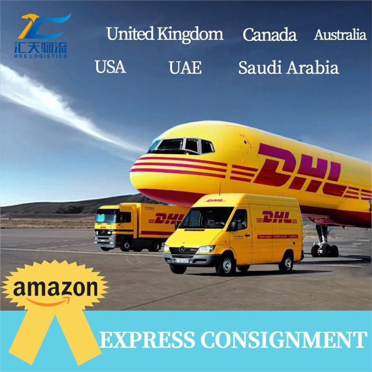 Penghantaran Cepat Courier Door To Door Logistik DHL Express Penghantaran China Ke USA Air Express